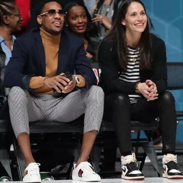 Gucci Ace brodé low-top sneakers porté par Monté Morris sur l'Instagram account @leaguefits