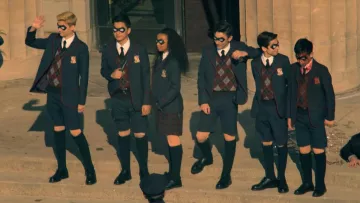 The mask of the kids in The Umbrella Academy S1