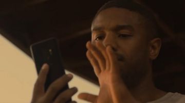 Samsung Galaxy S9 used by Adonis Johnson (Michael B. Jordan) in Creed II