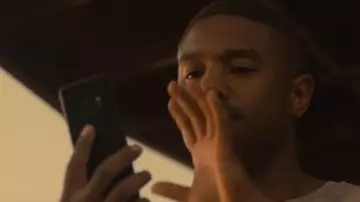 Samsung Galaxy S9 used by Adonis Johnson (Michael B. Jordan) in Creed II