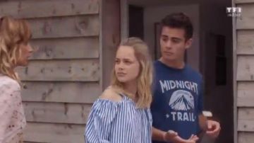 La camiseta Midnight Trail de Maxime (Clément Rémiens) en Tomorrow nos pertenece (S01E251)