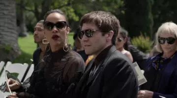 Les lunettes de soleil Miu Miu de Josephina (Zawe Ashton) dans Velvet Buzzsaw