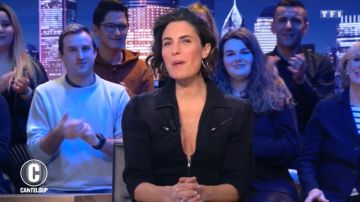 The black suit of Alessandra Sublet's in It is canteloup