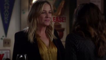 Ulla Johnson Deja Top worn by Dr. Arizona Robbins (Jessica Capshaw) in Grey's Anatomy (S14E12)