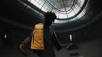 Sixth June Long Sleeved Striped Sailor T-Shirt worn by Scarlxrd in his FXUR AM. music video