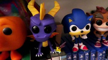 El Funko Pop! por Spyro y Sparx en Spyro The Dragon de Modzii en su video ¡LA MAYOR COLECCIÓN DE FIGURAS POP! ¡DESDE FRANCIA!