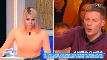 Le body orange fluo de Kelly Vedovelli dans Touche pas à mon poste du 28/02/2019