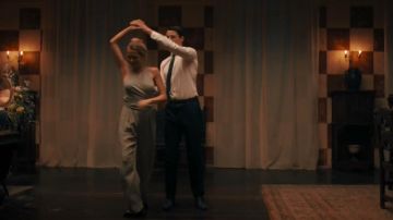 Dove Grey Jumpsuit worn by Diana Bishop (Teresa Palmer) in A Discovery of Witches S01E04