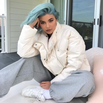La doudoune Theory de Kylie Jenner sur son compte Instagram @kyliejenner