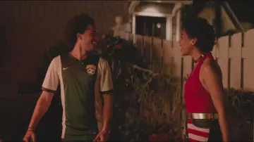 Red Top worn by Abby (Alexandra Shipp) for her Wonder Woman costume in Love, Simon