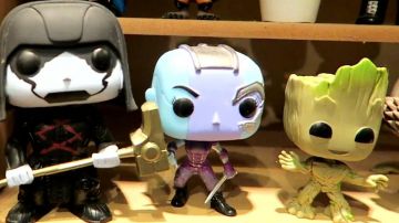 El Funko Pop! por Nebula en Guardianes de la Galaxia de Modzii en su video ¡LA MAYOR COLECCIÓN DE FIGURITAS POP! ¡DESDE FRANCIA!