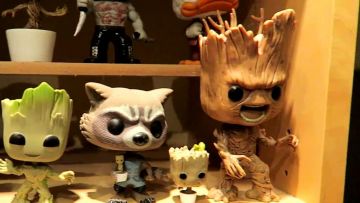 El Funko Pop! Angry Groot en Guardianes de la Galaxia de Modzii en su video ¡LA MAYOR COLECCIÓN DE FIGURAS POP! ¡DESDE FRANCIA!