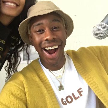 The t-shirt Golf Wang Tyler, The Creator on the account instagram of @feliciathegoat