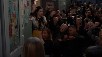 Ted Baker Olyviaa Tranquillité Blouson porté par le Dr Miller (Marin Hinkle) sans Voix (S03E16)