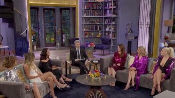 Alexander McQueen  Embellished Bow Sandals worn by Herself (Kyle Richards) in The Real Housewives of Beverly Hills (S08E19)