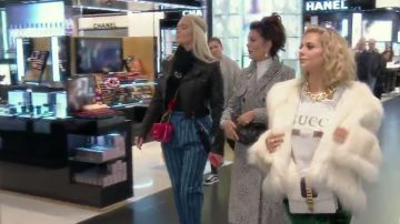 Gucci Sylvie Belt Bag usado por Dorit Kemsley en The Real Housewives of Beverly Hills (S08E16)