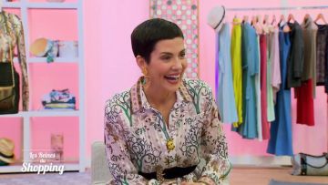 El vestido estampado de Cristina Córdula en Las Reinas de las Compras del 15/02/2019
