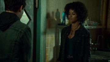 Peuple libre Embelli Militaire Shirt Veste portée par les Shadowhunters (S02E19)