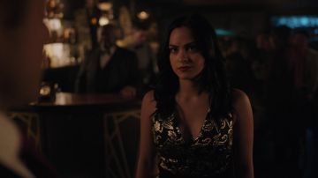 La robe Alice + Oli­via de Veronica Lodge (Camila Mendes) dans Riverdale (S03E14)