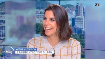 Suéter a cuadros de Raphaële Marchal en William al mediodía del 07/03/2019