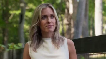 il Rare James Fille Patron Square Hoop Boucles d'oreilles portées par elle-Même (2018) (Kristin Cavallari) en Très Cavallari (S02E01)