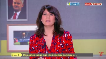 La camiseta ba&sh de Estelle Denis en el equipo de Estelle
