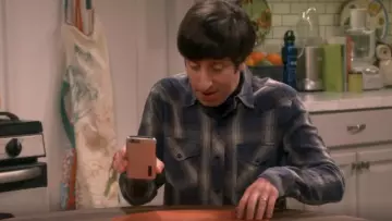 Salt Valley at Urban Outfitters Shadow Plaid Western Button-Down Shirt worn by Howard Wolowitz (Simon Helberg) in The Big Bang Theory (S12E16)