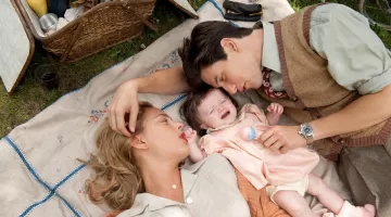 The watch dial green Young Man (Ben Barnes) in The Words