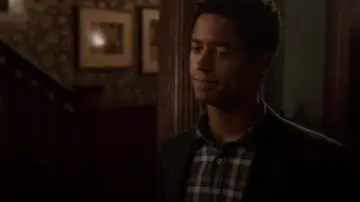 Hartford Plaid Herringbone Shirt worn by Wes Gibbins (Alfred Enoch) in How to Get Away with Murder (S01E05)