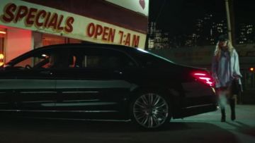 The car limousine Mercedes Maybach in the video Only Want You Rita Ora feat. 6LACK