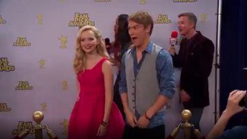 Maje Rayure Dress worn by Liv Rooney (Dove Cameron) in Liv and Maddie (S03E08)