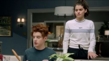 A.P.C. Striped Jumper worn by Sabrina Pemberton (Sofia Black-D'Elia) in The Mick (S02E19)