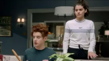A.P.C. Striped Jumper worn by Sabrina Pemberton (Sofia Black-D'Elia) in The Mick (S02E19)