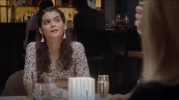 Veronica Beard Mariposa Wrap Silk Midi Dress worn by Sabrina Pemberton (Sofia Black-D'Elia) in The Mick (S02E20)