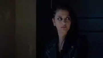 All Saints Cargo Biker Jacket worn by Rebecca Sutter (Katie Findlay) in How to Get Away with Murder (S01E12)