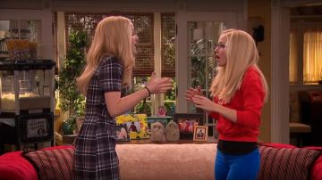 French Connection Plaid Sheath Dress worn by Liv Rooney (Dove Cameron) in Liv and Maddie (S03E19)