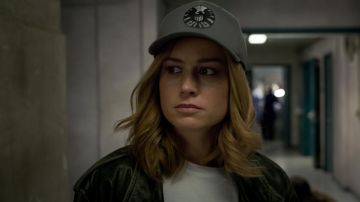 Cap, Carol Danvers (Brie Larson) in Captain Marvel