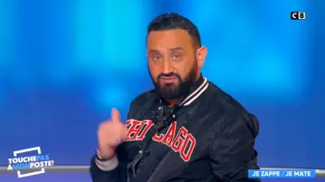 Chaqueta de bombardero de Chicago de Cyril Hanouna en #TPMP Touche pas à mon poste del 13/03/2019