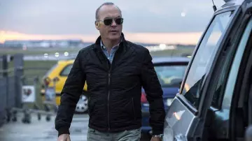 Jacket worn by Stan Hurley (Michael Keaton) as seen in American Assassin