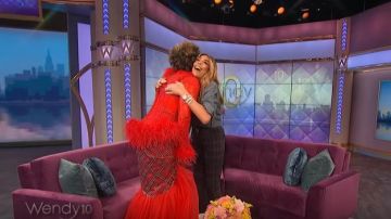 T by Alexander Wang Forest” plaid zip leggings worn by Wendy Williams on  The Wendy Williams Show January 03, 2019