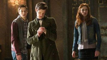 Vert Manteau porté par Le Docteur (Matt Smith) comme vu dans Doctor Who S06E08