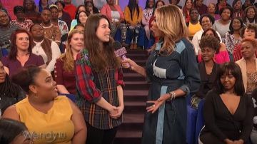Colovos Chambray Two Tone Shirtdress worn by Wendy Williams on The Wendy Williams Show March 07, 2019