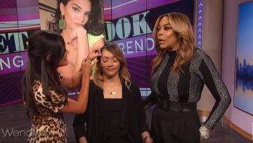 Saint Laurent Black Wide Leather Belt worn by Wendy Williams on The Wendy Williams Show March 11, 2019