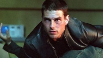 Veste en cuir portés par le Chef John Anderton (Tom Cruise dans minority Report