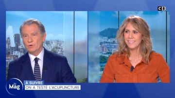 La Combinaison pantalon velours  Camel de Rachel Bourlier dans William à midi du 13/03/2019