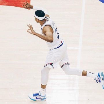 Nike Kobe Iv Protro Baskets portées par Tobias Harris sur son Instagram account @tobiasharris