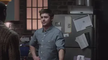 J.Crew Utility shirt worn by Jason (Zac Efron) in That Awkward Moment
