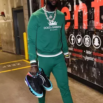 Sneakers Air Jordan 9 Retro "dream It, Do It" worn by Lance Stephenson on the Instagram account @stephensonlance