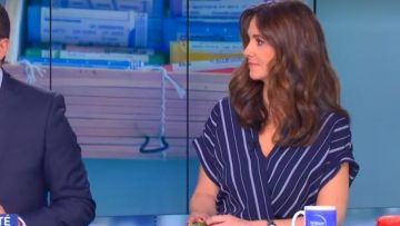 The combination navy striped House 1.2.3 Caroline Munoz in William at noon the 12.03.2019