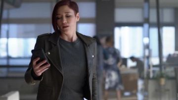 Iro Ashville Leather Jacket worn by Alex Danvers (Chyler Leigh) in Supergirl (S04E13)